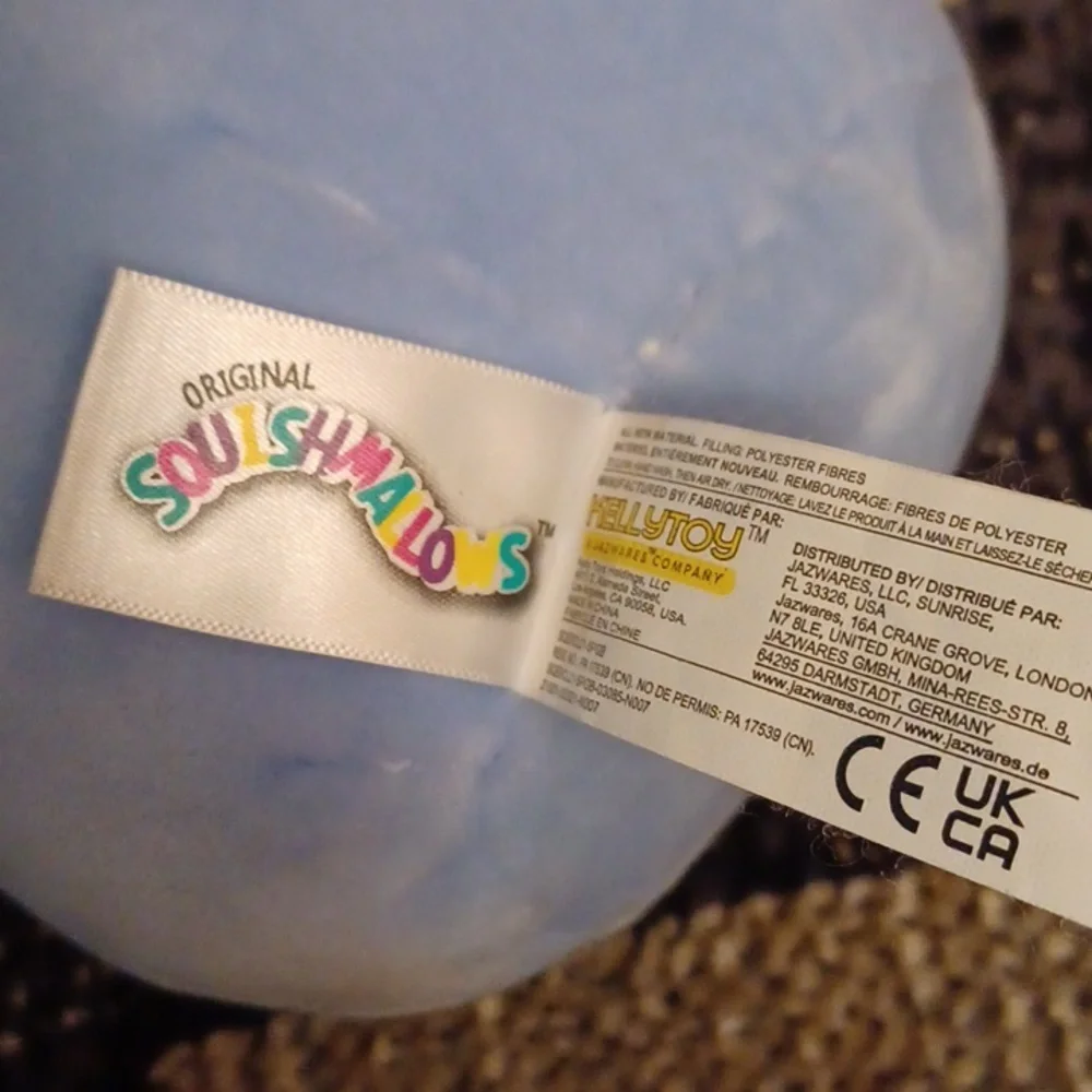 4/$60 Squishmallows Cute Blue & White Penguin - Picture 5 of 5